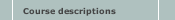 Course descriptions